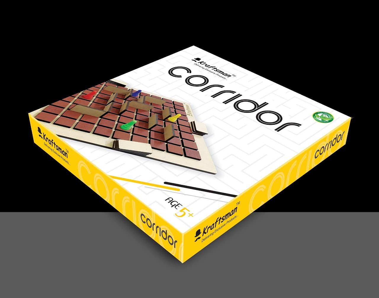 Wooden Corridor Board Game