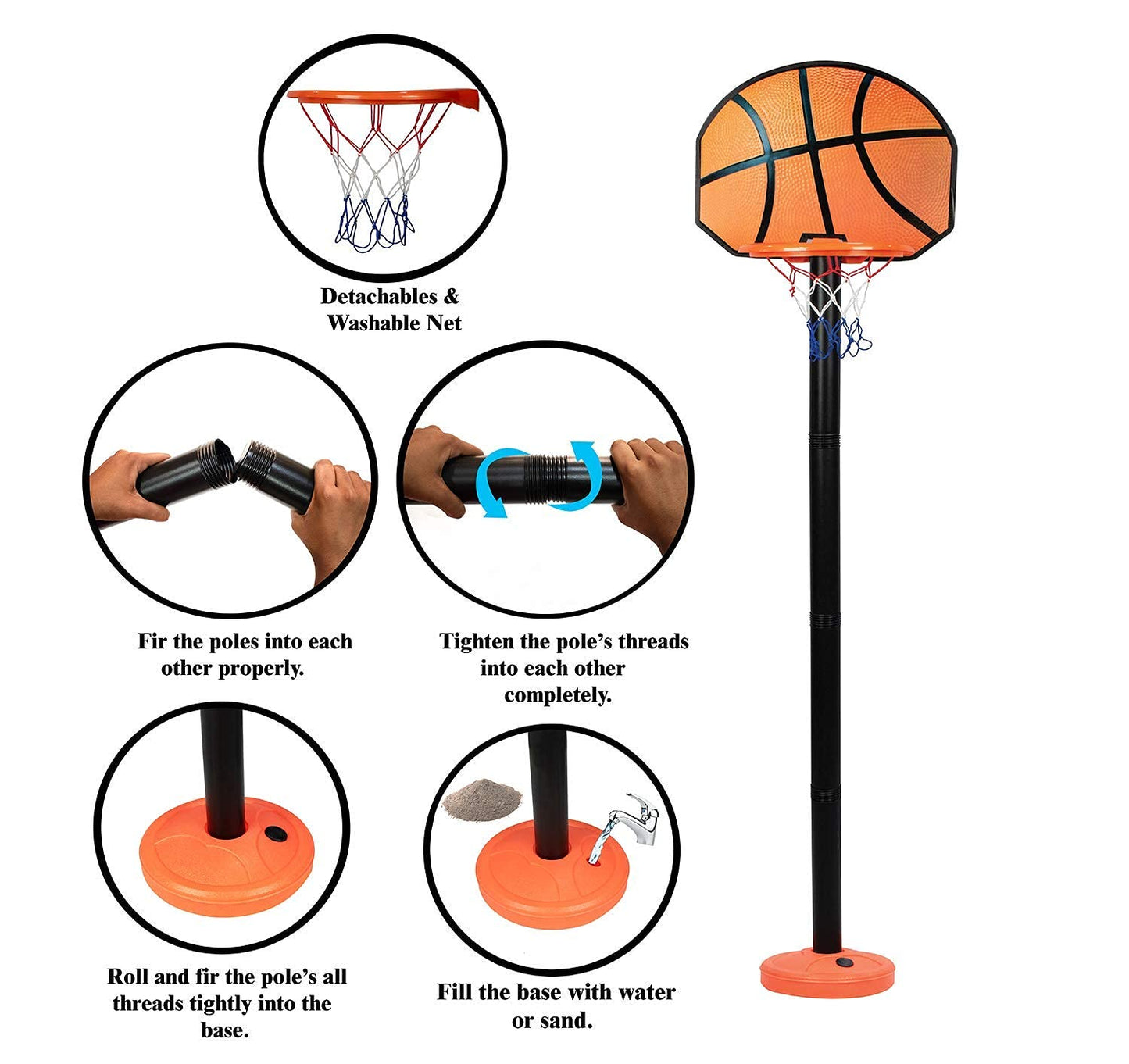 2 in 1 shooting champ basket ball