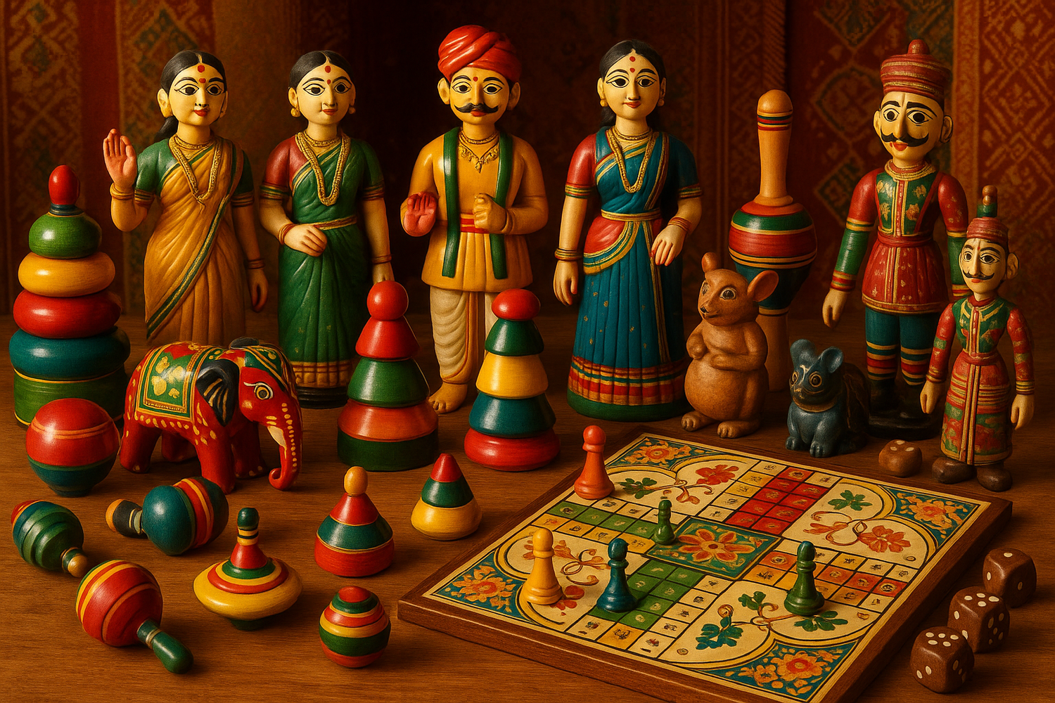 Traditional Indian Toys | Hand Made Toys